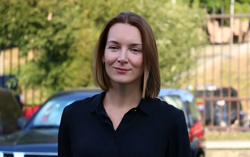 Agata Szymanska, seconded by FBA to Ukraine.