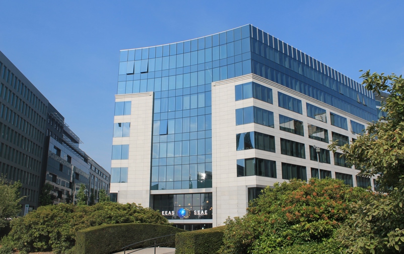 EU:s utrikestjänsts kontor i Bryssel.