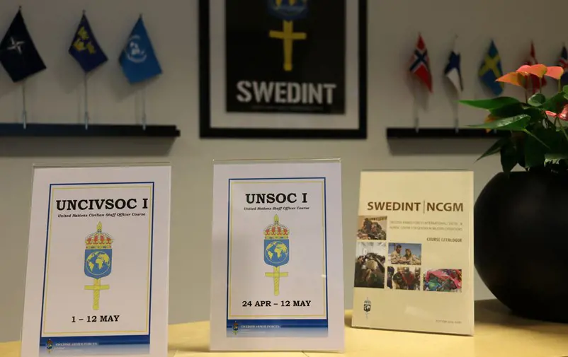 Information om aktuella kurser i receptionen på Swedint.