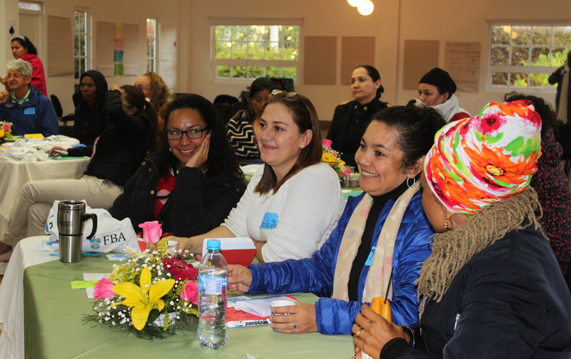 Deltagare i FBA:s utbildning för kvinnoorganisationer i Colombia.
